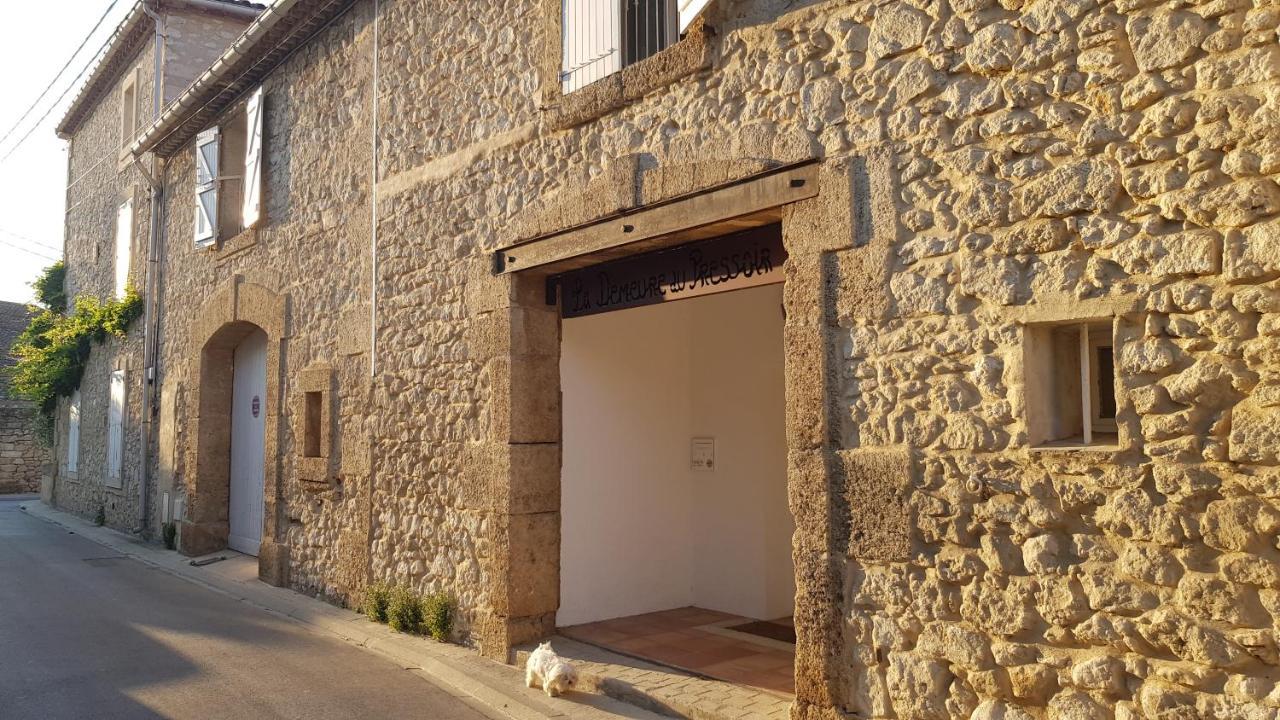 La Demeure Du Pressoir Bed & Breakfast Cuxac-dʼAude Dış mekan fotoğraf